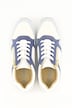 Læder-sneakers, lynlås, udtagelig fodseng, vidde H