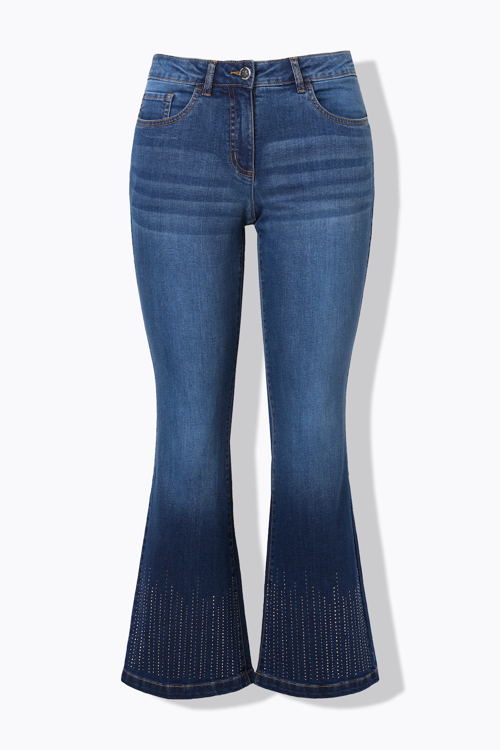 Stora storlekar Jeans, Dam, blå, storlek: 46, Bomull, Angel of Style