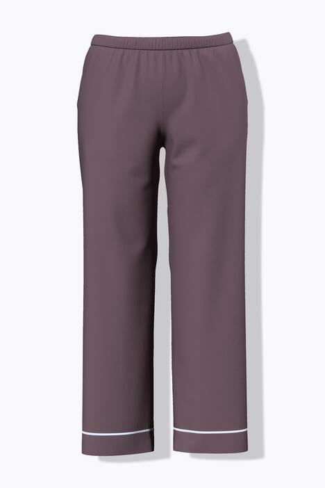 Pyjama, sierpaspels, reverskraag, korte mouw