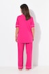 Lapel Collar Short Sleeve Two Piece Pajama Set