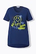 T-Shirt, A-Linie, Smiley, Halbarm