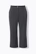 Culottes, vide ben, elastisk linning, viskosestretch