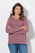 Ringelshirt, Langarm, Rundhalsausschnitt,