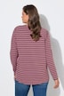 Ringelshirt, Langarm, Rundhalsausschnitt,