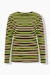 Ringelshirt, Langarm, Rundhalsausschnitt,