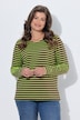 Ringelshirt, Langarm, Rundhalsausschnitt,