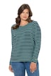 Pruhované tričko, dlouhé rukávy, kulatý výstřih