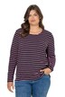 Pruhované tričko, dlouhé rukávy, kulatý výstřih