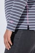 Ringelshirt, Langarm, Rundhalsausschnitt,