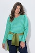 Ringelshirt, Langarm, Rundhalsausschnitt,