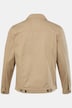 Men+ jeansjakke, kulørt denim, brystlommer, op til 8XL