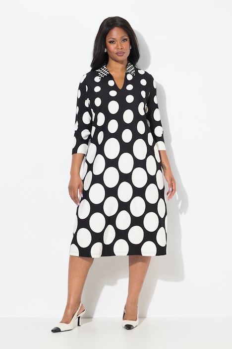 Polka Dot Punto di Roma Dress