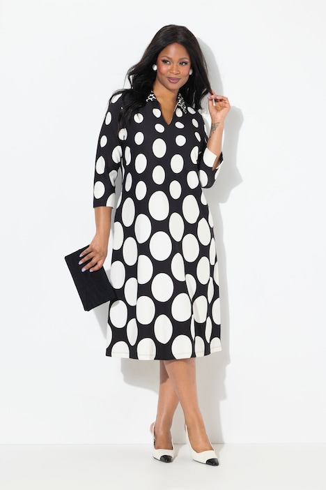 Polka Dot Punto di Roma Dress