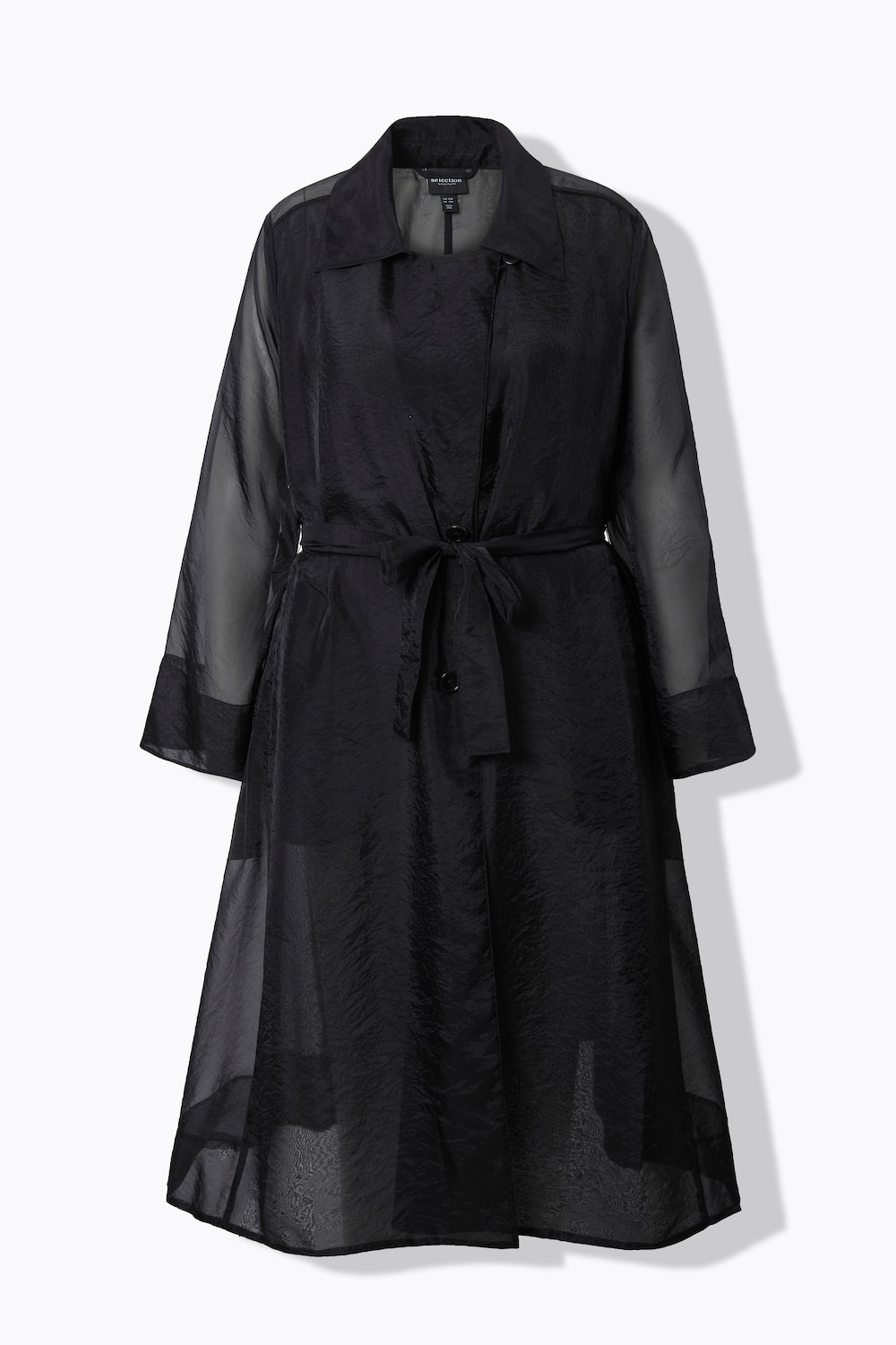 Stora storlekar Kappa, Dam, svart, storlek: 58/60, Polyester/Syntetfibrer, Ulla Popken