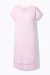 Nachthemd, kanten lint, ronde hals, halve mouwen