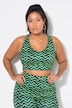 Sportbustier, Softcups, Alloverdruck, Unterbrustband