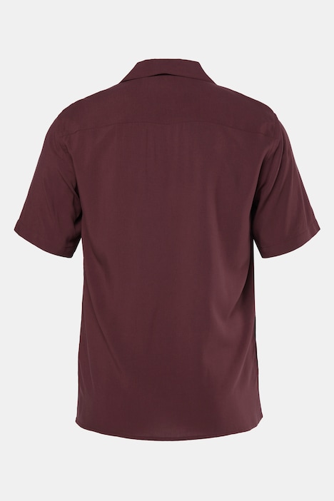 JP 1880 overhemd, halflange mouwen, Cubaanse kraag, Cubaanse pasvorm, tot 8XL