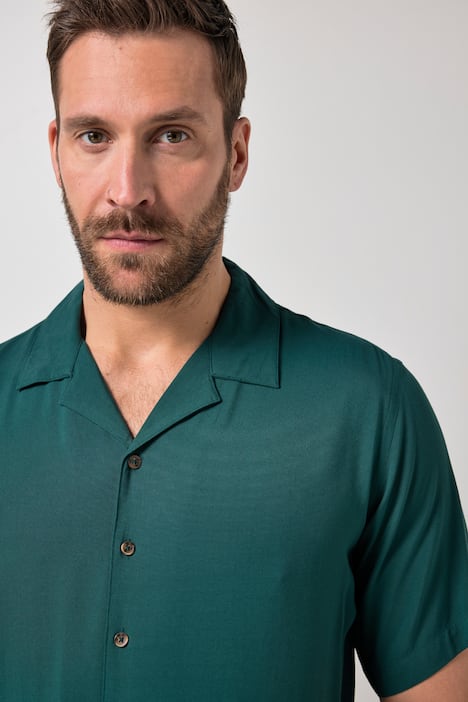 JP1880 Hemd, Halbarm, Cuba-Kragen, Cuba Fit, bis 8 XL