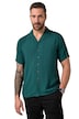 Košile JP1880, krátké rukávy, Cuba límeček, Cuba střih, do 8XL