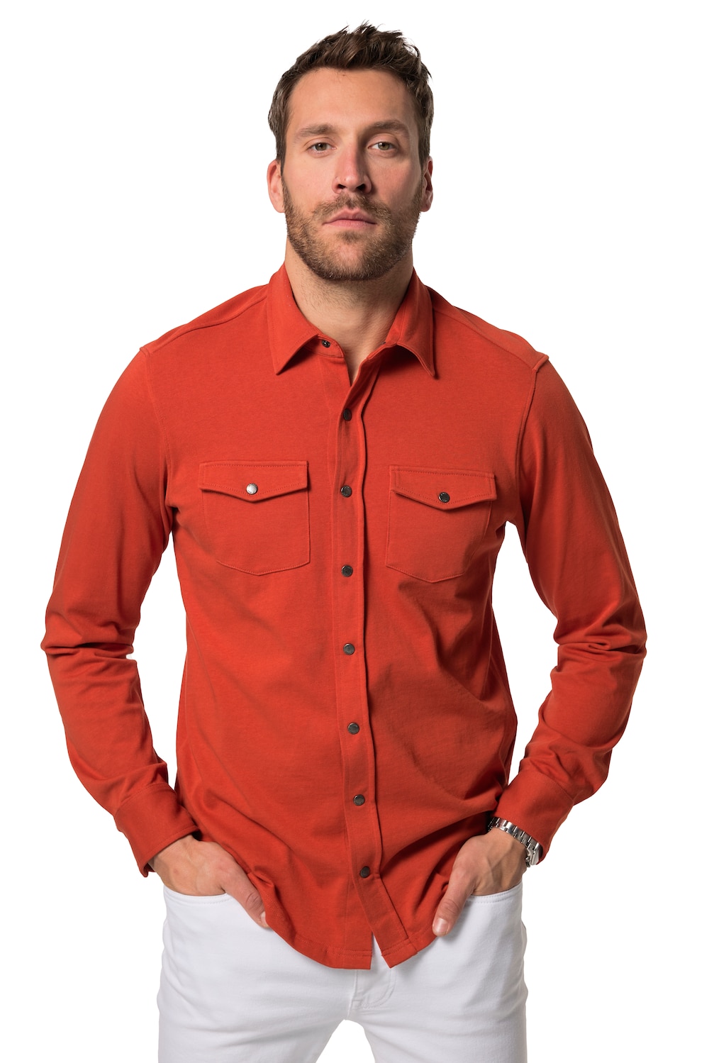 Indossare Camicia E Pullover Uomo Maglione Uomo Camicia Sotto Il