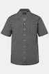 Chemise JP 1880 dans un imprimé all-over, manches courtes et col cubain - jusqu'au 8 XL