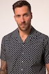 Chemise JP 1880 dans un imprimé all-over, manches courtes et col cubain - jusqu'au 8 XL