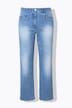 Jeans Mony, vintage look, taps toelopende pijpen, stretch