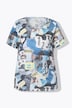 T-shirt, all-over print, korte mouwen