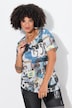 T-shirt, all-over print, korte mouwen