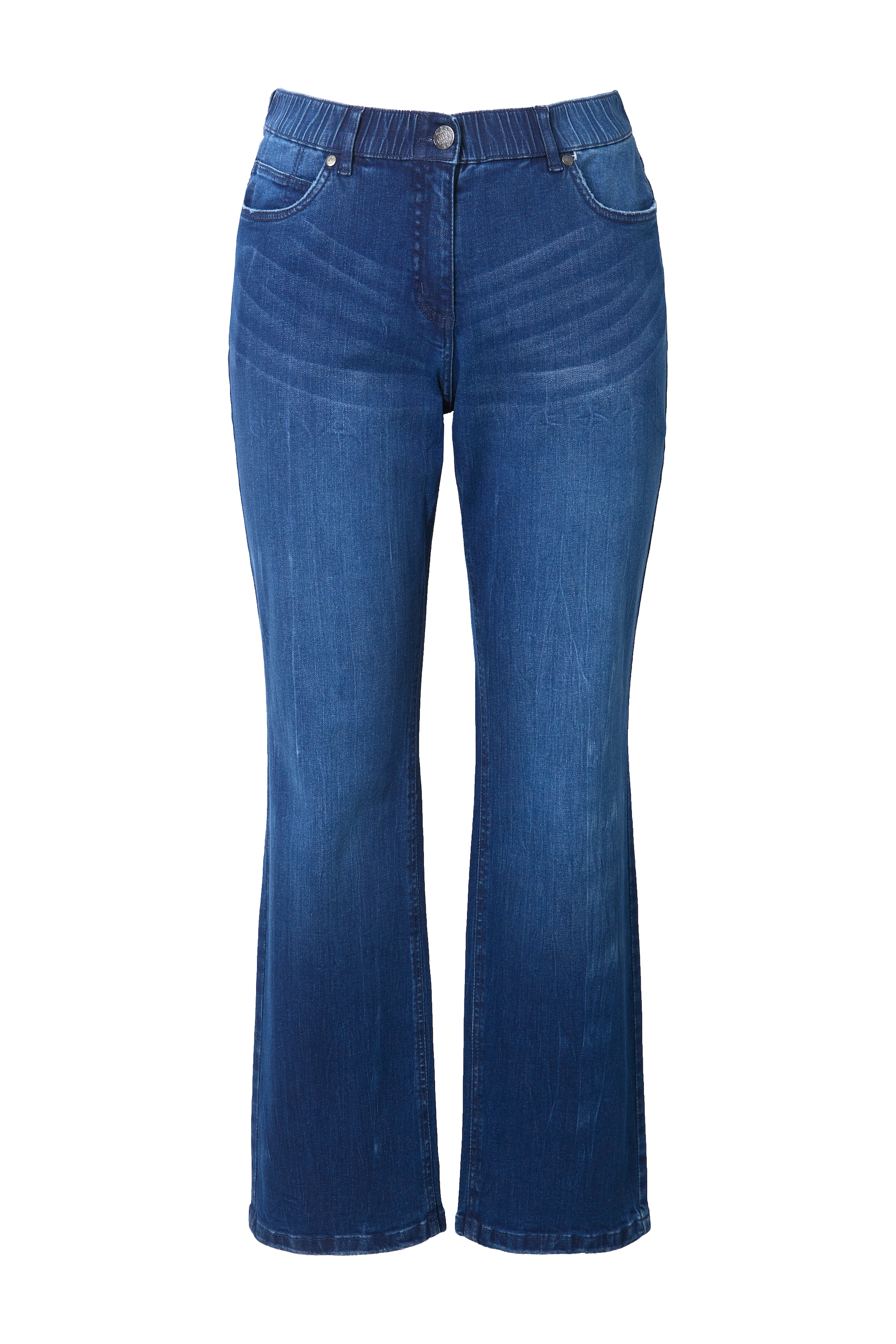 Ulla Popken Damen große Größen Jeans Mandy weites gerades Bein