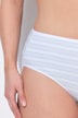 Culottes midi, lot de 5, rayures/couleur unie