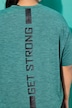 T-shirt de sport oversize. Imprimé au dos
