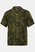 Chemise JP 1880 dans un imprimé all-over, manches courtes et col cubain - jusqu'au 8 XL