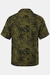 Chemise JP 1880 dans un imprimé all-over, manches courtes et col cubain - jusqu'au 8 XL
