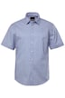 Business košile JP1880, kolekce business, krátké rukávy, drobný potisk, Modern střih, Kent límeček, do 8XL