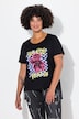T-shirt, boxy fit, teddy-motief, korte mouwen