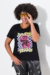 T-shirt, boxy fit, teddy-motief, korte mouwen