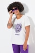 T-shirt dal taglio squadrato con Teddy e mezze maniche