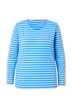 Pruhované tričko, kulatý výstřih, dlouhé rukávy