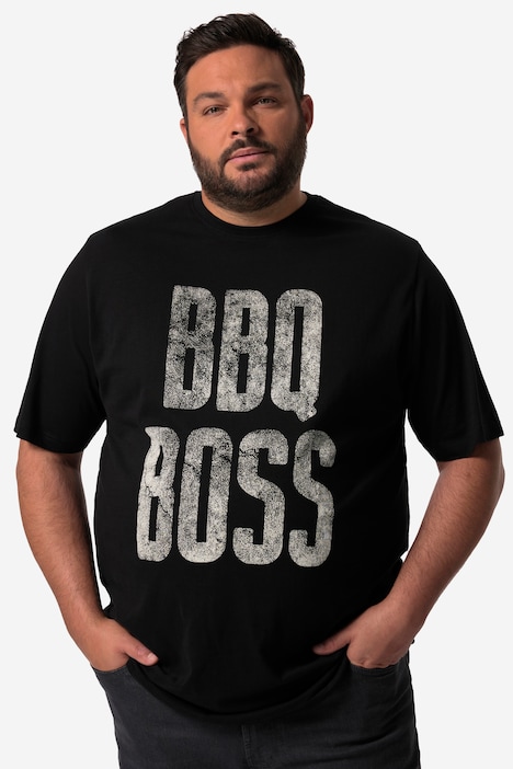 Men+ T-Shirt, Halbarm, BBQ Boss, bis 8 XL