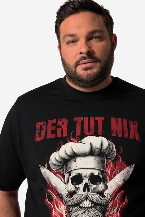 Men+ T-Shirt, Halbarm, Grillen, bis 8 XL