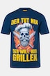 T-shirt, rękaw 1/2, motyw grillowania, do 8 XL