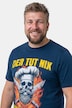 Men+ T-Shirt, Halbarm, Grillen, bis 8 XL