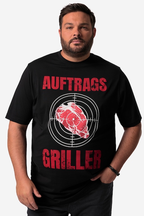 Men+ T-Shirt, Halbarm, Grillen, bis 8 XL