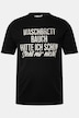 Men+ T-shirt, halve mouwen, wasbord buikspieren, tot 8XL