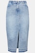 Jeansrock, A-Line, 5-Pocket, Schlitz vorne