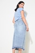 Jeansrock, A-Line, 5-Pocket, Schlitz vorne