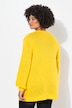Straight cut cardigan with balloon sleeves