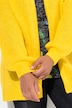 Straight cut cardigan with balloon sleeves