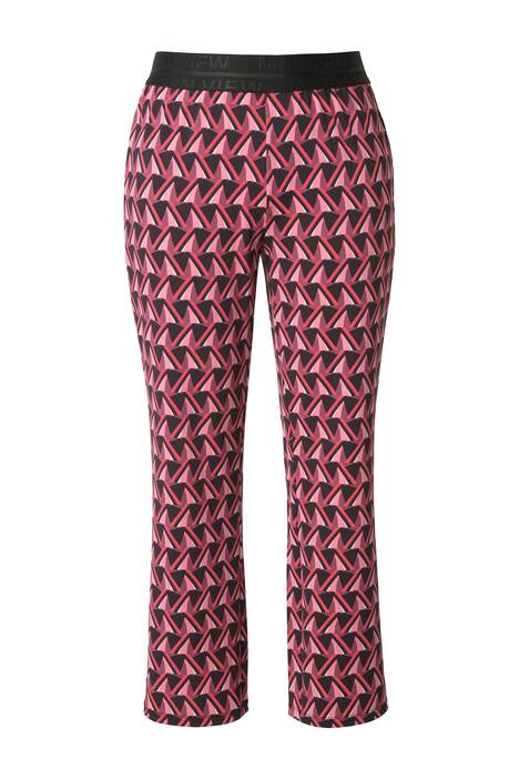 Žerzejové kalhoty Sienna, úzké nohavice, elastický pas